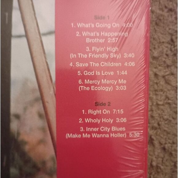 Marvin Gaye : What's Going On (Limited Translucent Green Vinyl LP + Poster) NEW - Picture 3 of 3